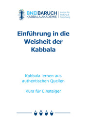 Einführung in die Weisheit der Kabbala