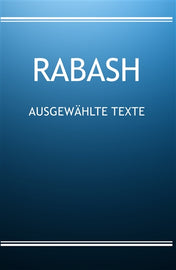 RABASH - Ausgewählte Texte (E-Book)